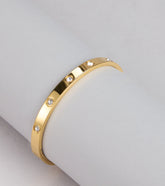 Timeless Luxury Rhinestone Bangle Bracelet
