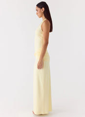 Maribelle Maxi Dress - Lemon