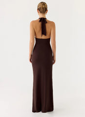 All I Need Maxi Dress - Chocolate