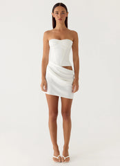 Cosmala Mini Dress - White