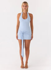Vedetta Mini Dress - Blue