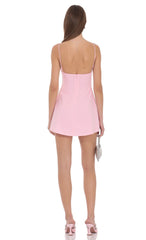 Rosaline Embellished Mini Dress