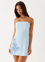 Yallie Mini Dress - Blue