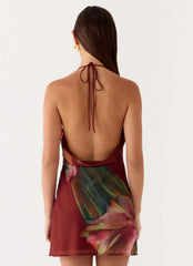 Camilla Cowl Mini Dress - Cuba Cuba