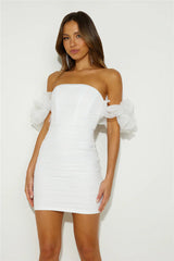 Dream Walker Mini Dress White