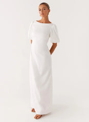Judy Maxi Dress - White