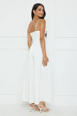 Pretty Willow Maxi Dress White
