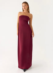 Jiana Maxi Dress - Merlot
