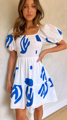 Sunny Mini Dress - Blue