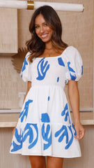 Sunny Mini Dress - Blue