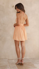 Teilah Mini Dress - Orange