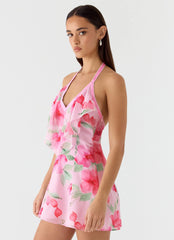 Taio Mini Dress - Petal Soleil