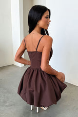 Albin Dress - Brown