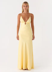 Sundowner Maxi Dress - Yellow