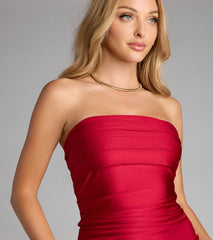 Caught In The Curve Mini Dress