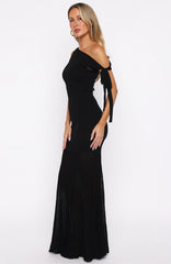 Accidentally In Love Maxi Dress Black