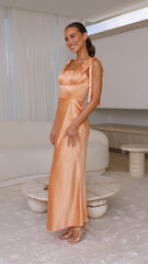 Alba Maxi Dress - Melon
