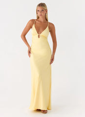 Sundowner Maxi Dress - Yellow