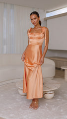 Alba Maxi Dress - Melon