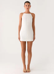 Again And Again Mini Dress - Ivory