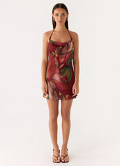 Camilla Cowl Mini Dress - Cuba Cuba