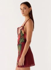 Camilla Cowl Mini Dress - Cuba Cuba