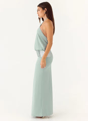 Marcie Halter Maxi Dress - Mint