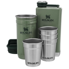 Adventure Pre-Party Shot Glass + Flask Set