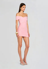 Deniz Mesh Mini Dress