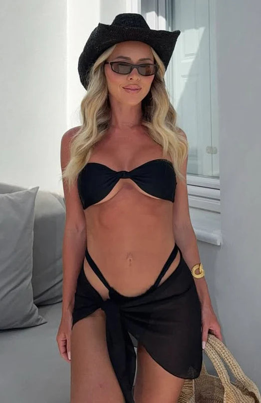 Ocean Baby Bikini Top Black