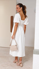 Fiore Maxi Dress - White