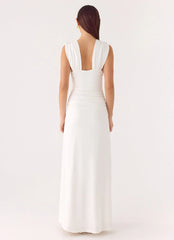 Options Maxi Dress - White