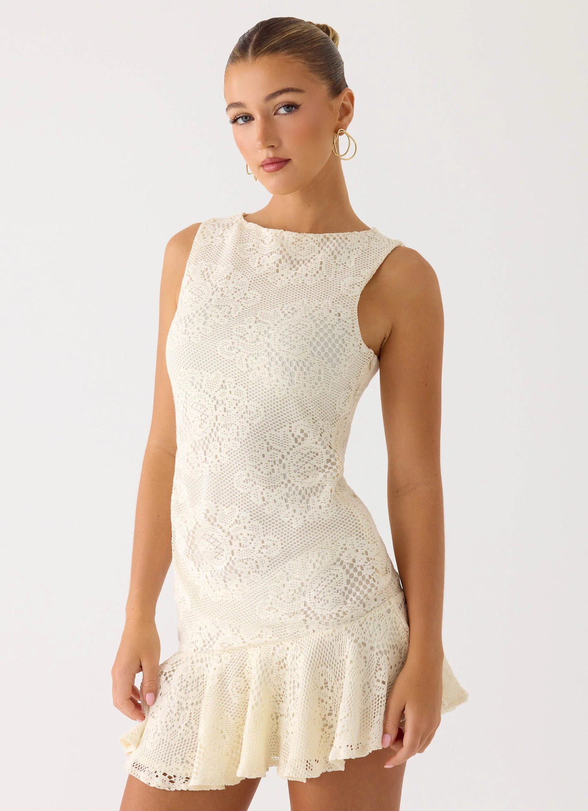 Adoria Mini Dress - Ivory